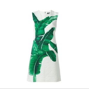 NWOT AUTHENTIC Dolce & Gabbana Banana leaf dress.
